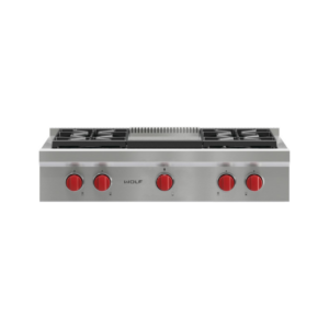 Wolf Gas Rangetop with Infrared Griddle