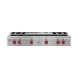 Wolf Gas Rangetop with Infrared Dual Griddle