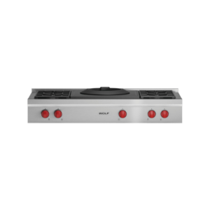 Wolf Gas Rangetop with Wok Burner