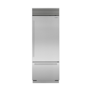 SubZero Classic Over-and-Under Refrigerator/Freezer with Internal Dispenser