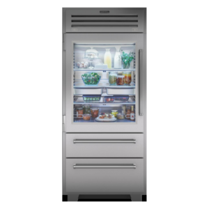 SubZero Pro Refrigerator/Freezer with Glass Door