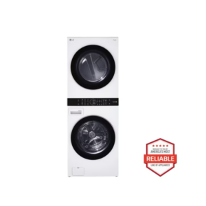 LG Single Unit Front Load WashTower, 4.5 cu. ft. Washer and 7.4 cu. ft. Electric Dryer