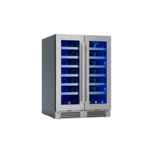 Zephyr French Door Dual Zone Wine Cooler