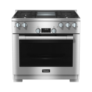 Miele Gas Range with Griddle