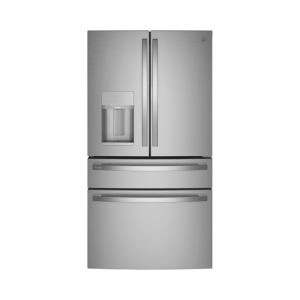 GE Profile 22.4 cu. ft. Counter-Depth 4-Door French-Door Refrigerator with Door in Door and External Dispenser