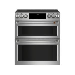Café CES750P – 30" Slide-In Radiant & Convection Double-Oven Range